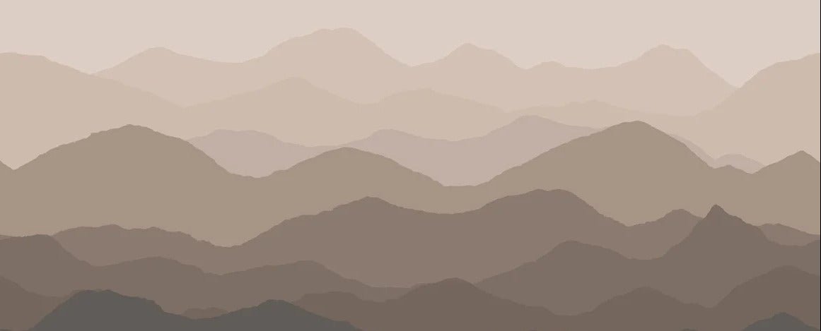 Papier peint panoramique dunes terracotta, XXL, tendance