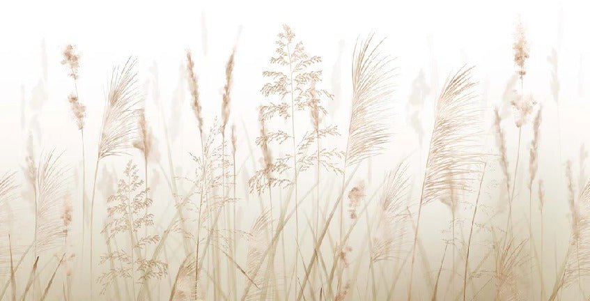 Tapete Blume der Weizenfelder