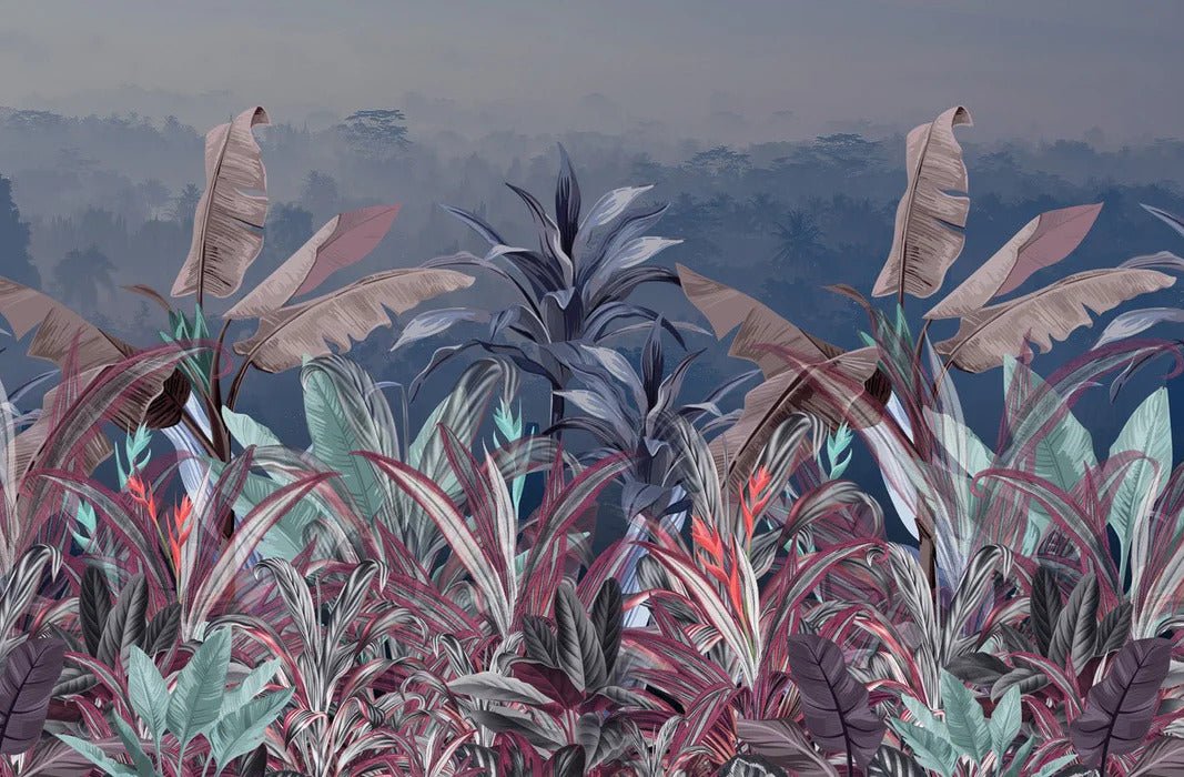 Panorama-Tapete botanischer Glanz