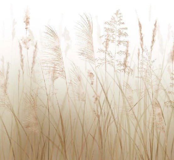 Tapete Blume der Weizenfelder