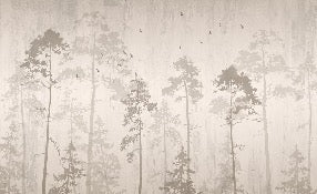 Papier peint Forêt automnale, XXL, tendance