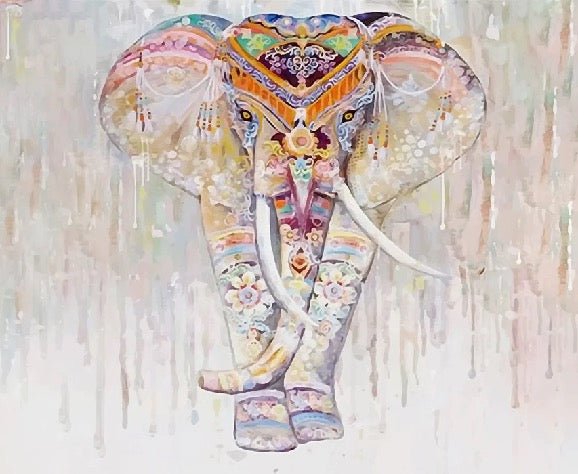 Tapete Elefant Boho Indien
