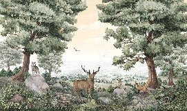 Papier peint vie des animaux, XXL, tendance