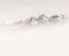 Tapete Nebliger Morgen Mont Blanc