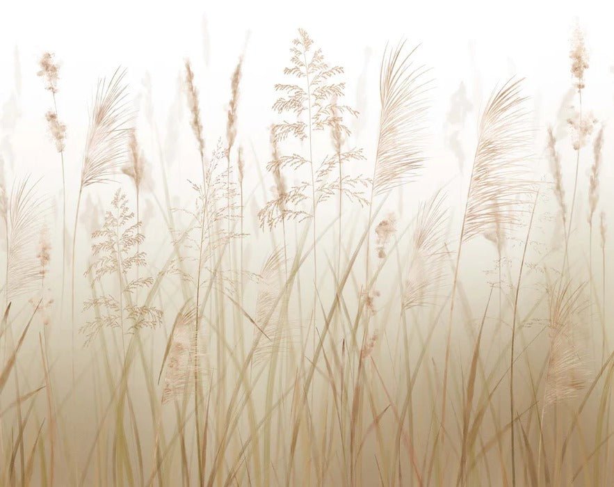 Tapete Blume der Weizenfelder