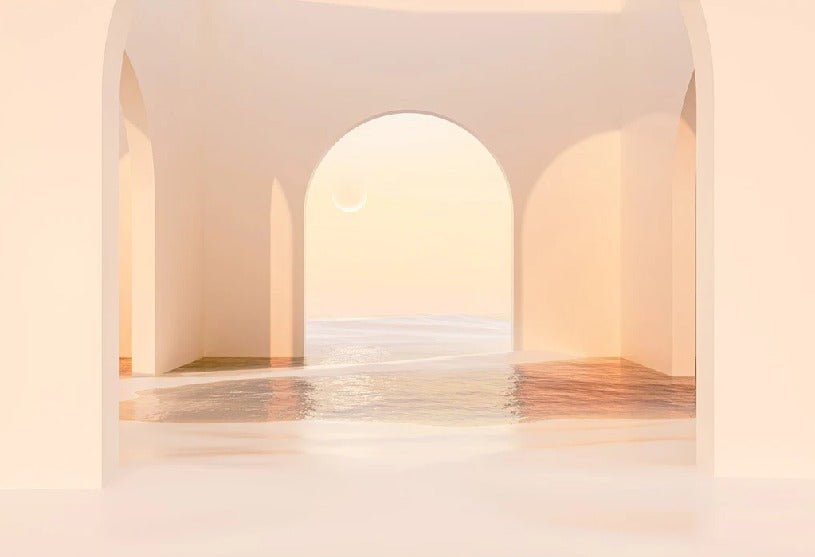 Panorama-Tapete Design sunset arch