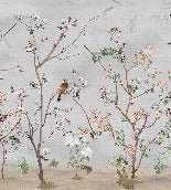 Papier peint panoramique Spring Birds, XXL, tendance