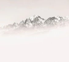 Tapete Nebliger Morgen Mont Blanc
