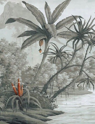 Tapete Jungle Contrast