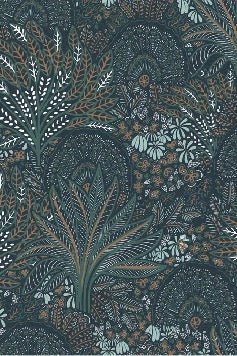 Papier peint roue du paon végétale, XXL, tendance