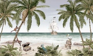 Tapete Piratenbucht