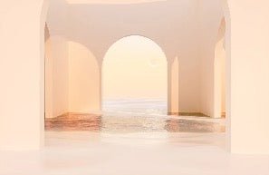 Panorama-Tapete Design sunset arch