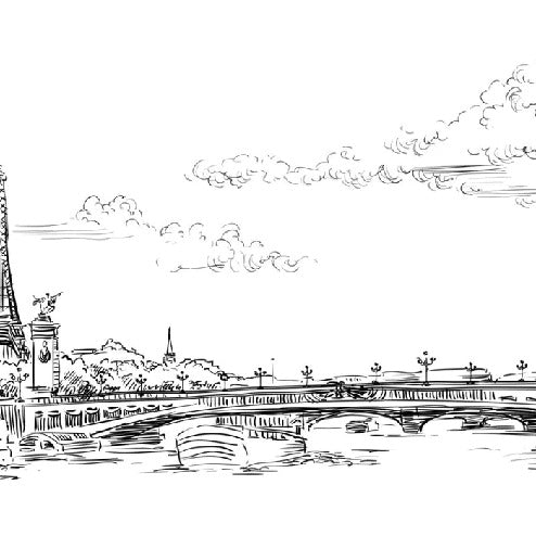 Alexandre Paris Bridge Wallpaper