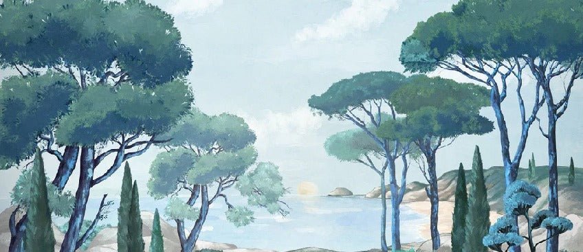 Tapete Spaziergang in den Calanques