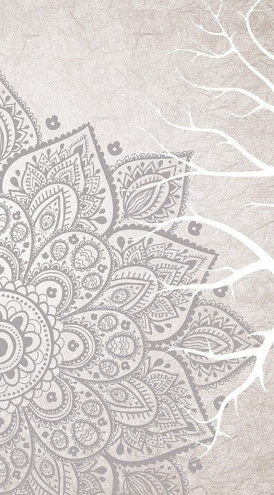 Papier peint intissé mandala bohème indien, XXL, tendance
