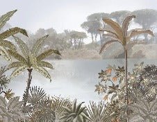 Papier peint sur mesure Jungle tendance peinture, XXL, tendance