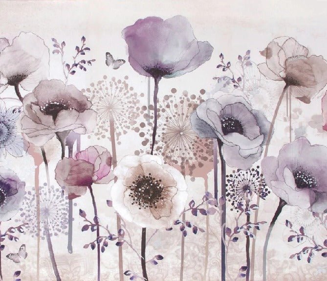 Tapete Fleur Parme