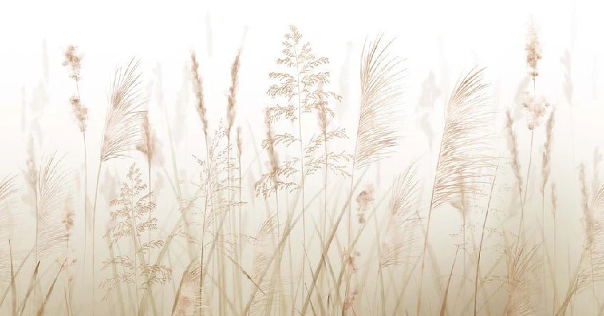 Tapete Blume der Weizenfelder