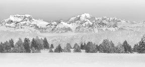 Papier peint photo - La Tournette et au delà, XXL, tendance