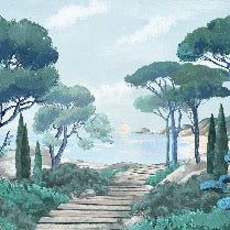 Tapete Spaziergang in den Calanques