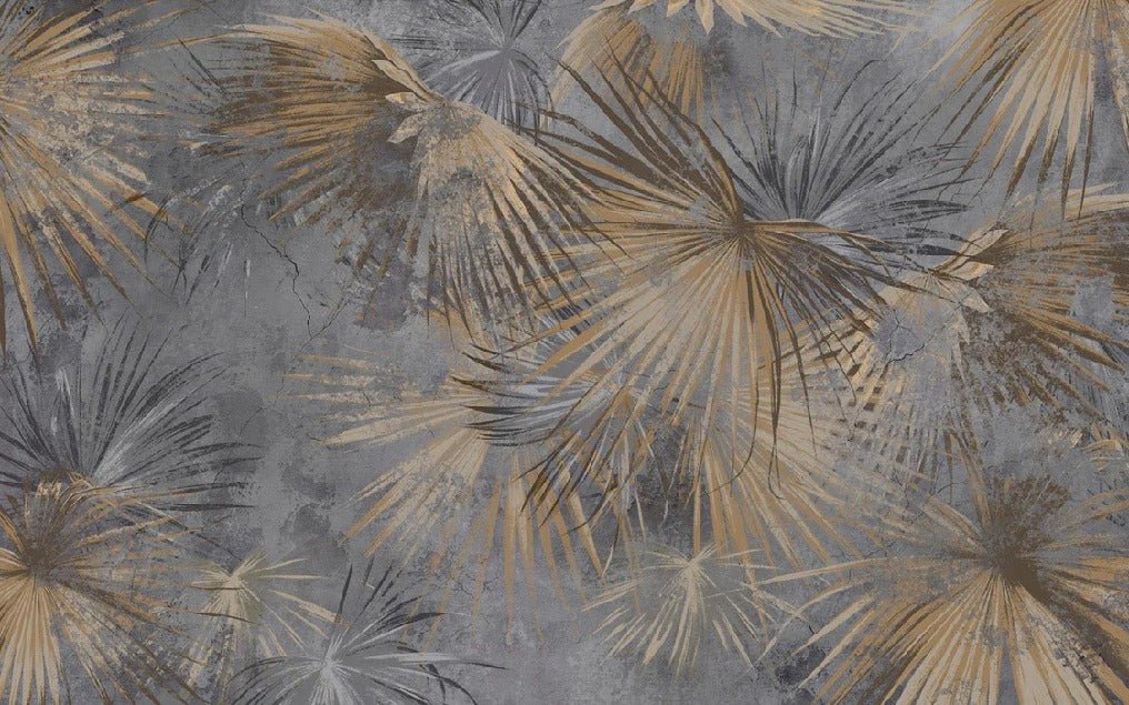 Papier peint panoramique palm vintage, XXL, tendance