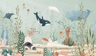 Baby Wallpaper Marine World, XXL, tendance