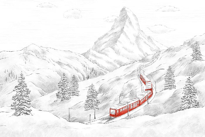 Panorama-Tapete Matterhorn