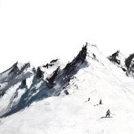 Papier peint ski alpinisme en montagne, XXL, tendance