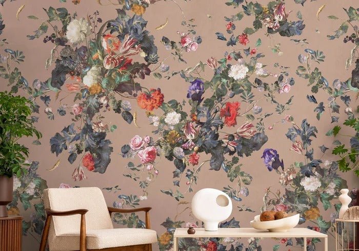 Papier peint plantes grimpantes vintage, XXL, tendance