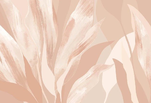 Tapete Blumenstoff nude