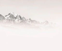 Tapete Nebliger Morgen Mont Blanc