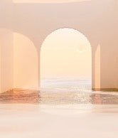 Panorama-Tapete Design sunset arch