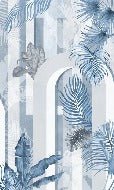 Papier peint tendance arche bleu, XXL, tendance