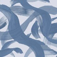 Papier peint contemporain – Bleu vibration, XXL, tendance