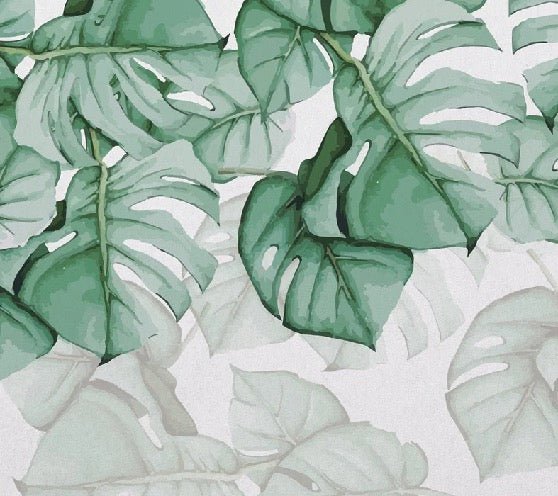 Tapete Large Leaf & Scandinavian