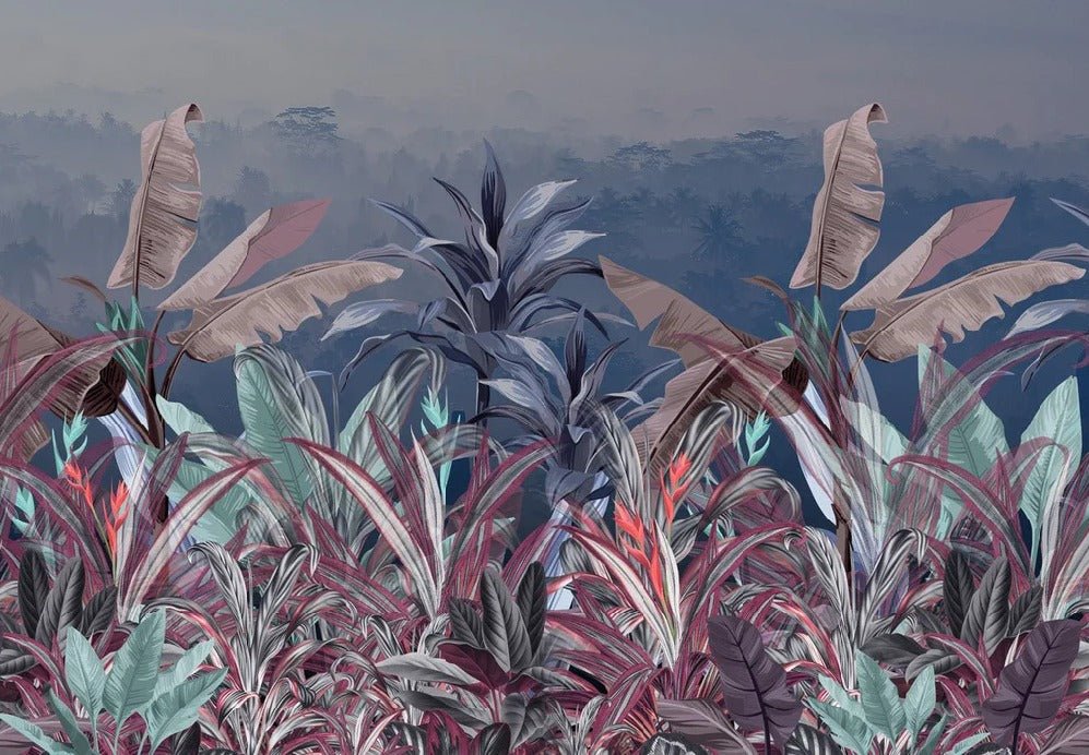 Panorama-Tapete botanischer Glanz
