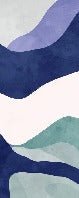 Papier peint abstrait ondulation, XXL, tendance