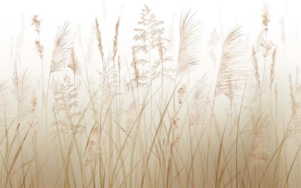 Tapete Blume der Weizenfelder