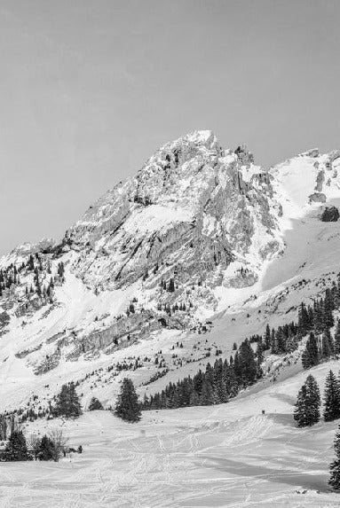 Panorama-Tapete Chalet Alm