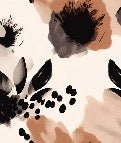 Hypnotische Blumentapete