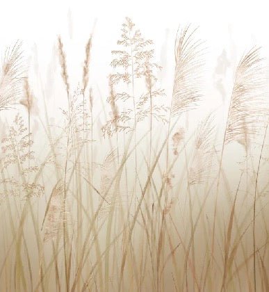 Tapete Blume der Weizenfelder