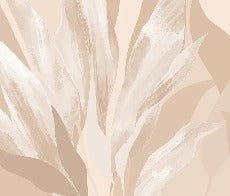Tapete Blumenstoff beige