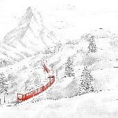 Panorama-Tapete Matterhorn