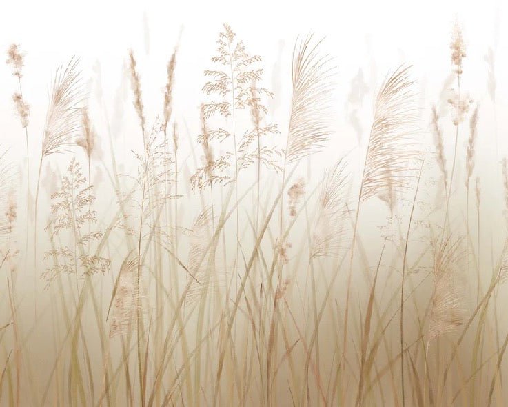 Tapete Blume der Weizenfelder