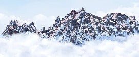 Tapete Mont Blanc Leinwand der Gipfel