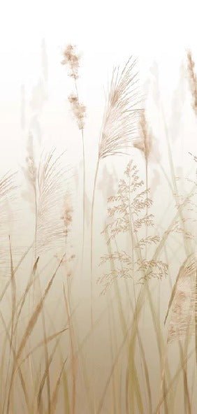 Papier peint fleur des champs de blé, XXL, tendance