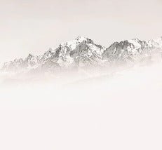 Tapete Nebliger Morgen Mont Blanc