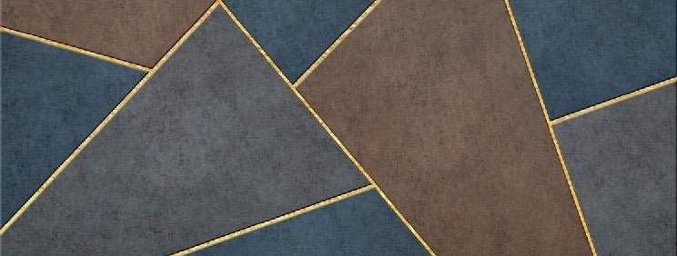Moderne Tapete Geometrie