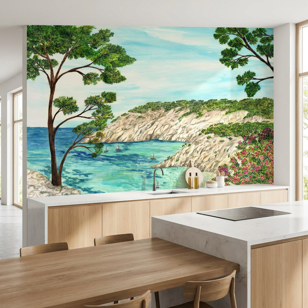 Panorama-Tapete – Die Calanques im Süden
