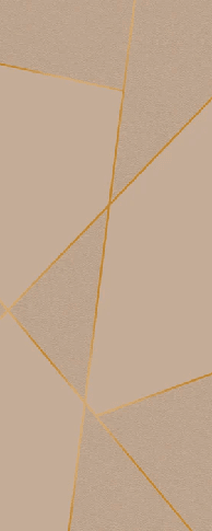 Papier peint panoramique Zig Zag beige - Muralconcept